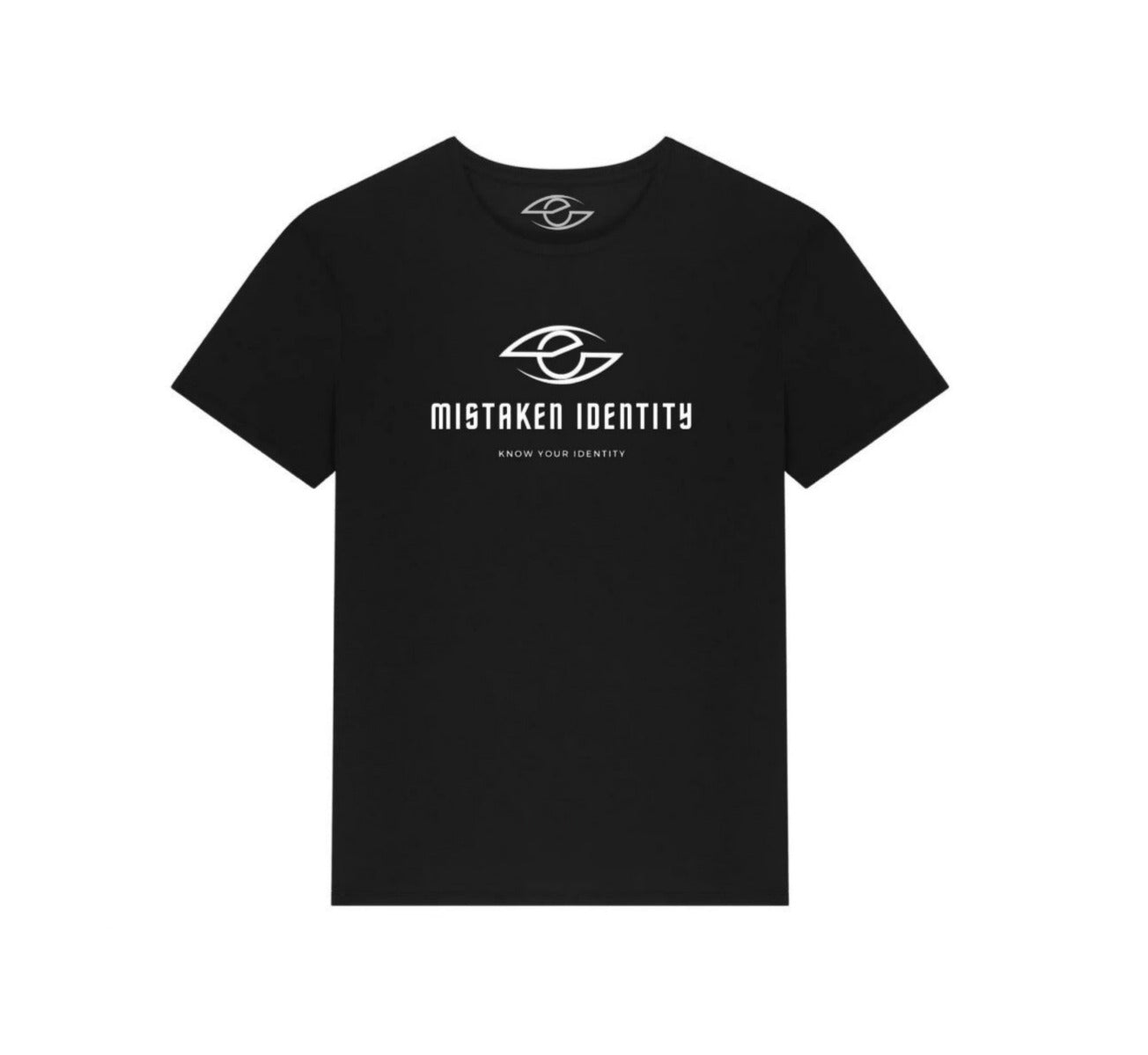 Unisex Original Black Mistaken Identity T-shirt